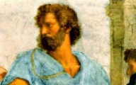 Aristote, vu par l`artiste italien Raphaël
